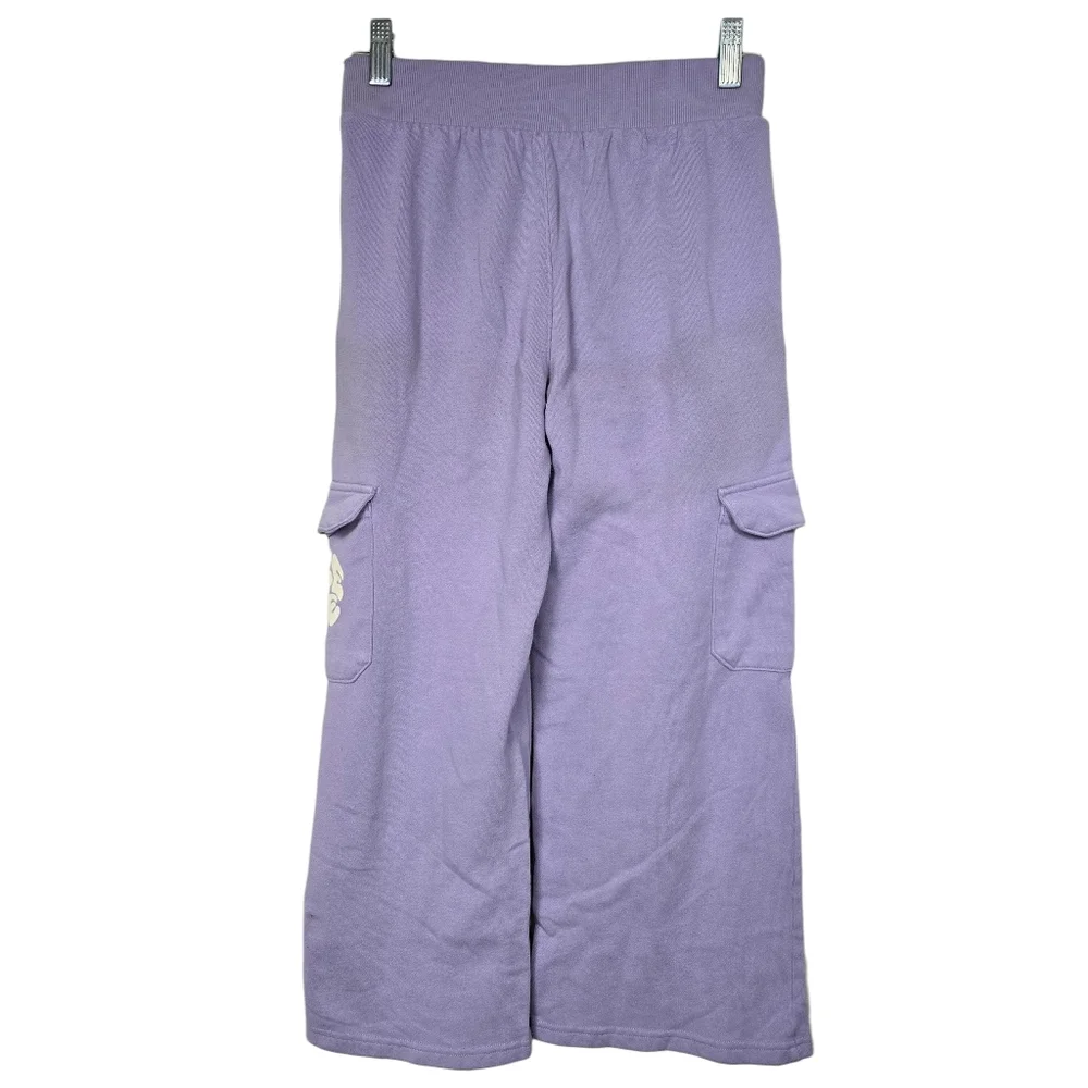 Wonder Nation Peace And Love Purple Pants Girls L 10-12